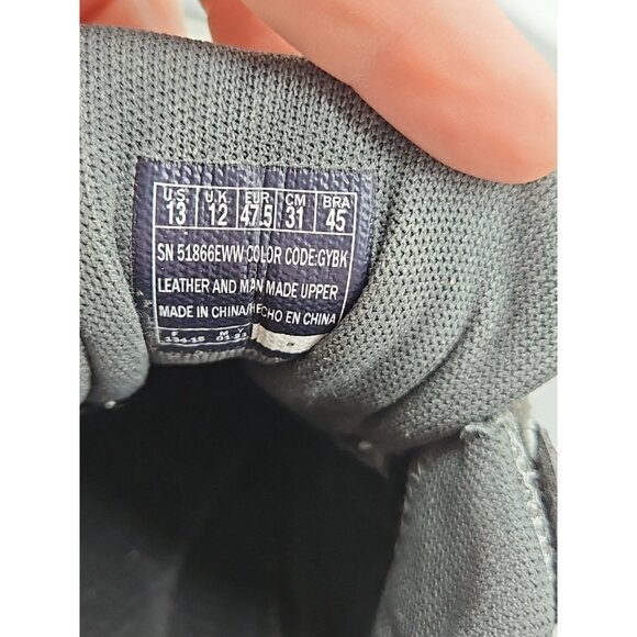 Skechers Men's Black and Gray Athletic Shoes Like New - Picture 10 of 10